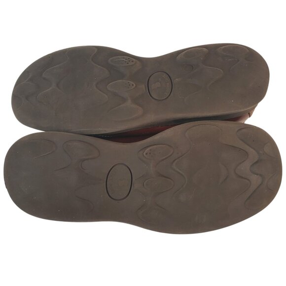 Brown Shoe Co "Salerno" Italian Leather Oxford Lace Up Brown Size 10 M - Picture 5 of 7